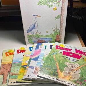 Draw Write Now Book Set 1-8 excellent condition